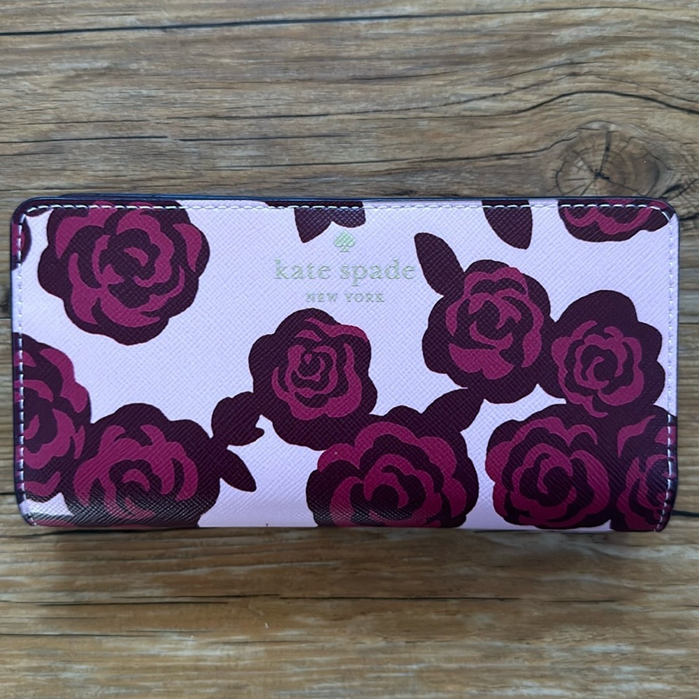 Brynn Rose Florets Large Slim Bifold Wallet